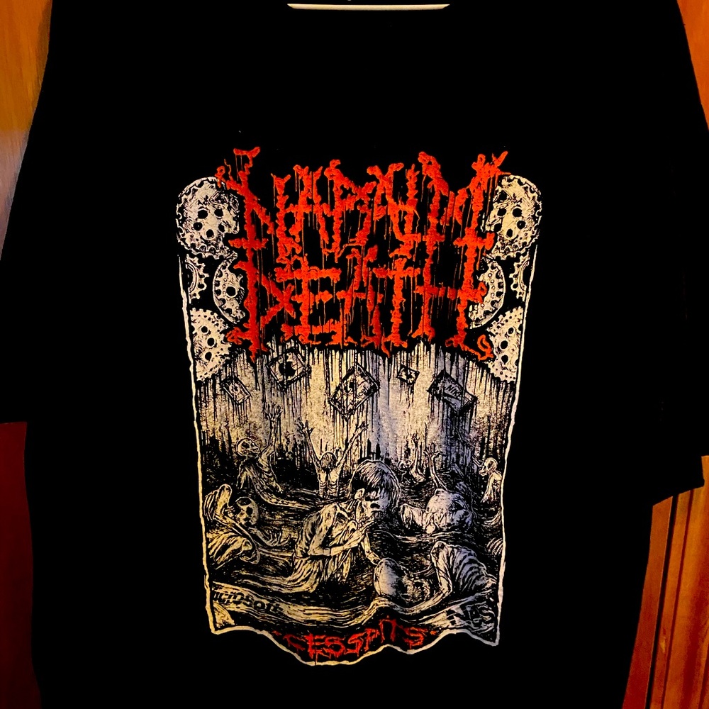 Napalm Death Tour Shirt Size XXL condition VG+ must see!